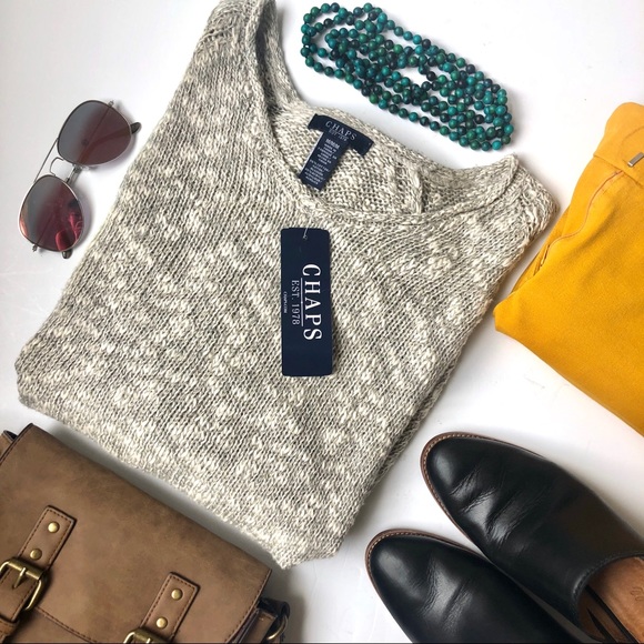 Chaps Sweaters - NWT Chaps v neck sweater-BOGO